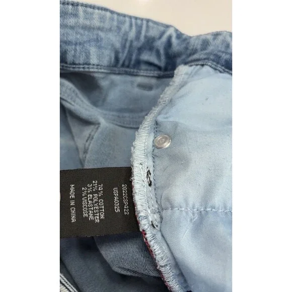 Universal Standard High Rise Straight Crop Jeans Size 16 Stretch - Picture 6 of 7